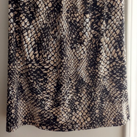 'ASHLEY STEWART' Faux Wrap Tulip Skirt Size 12 EUC - Picture 10 of 11